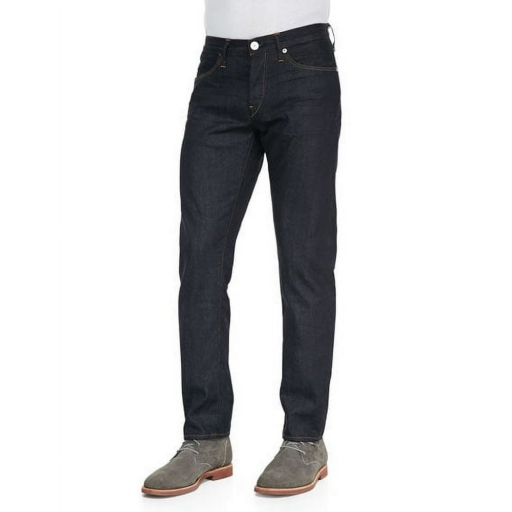 3×1 NYC Navy Blue Strait Leg Jeans Size 34